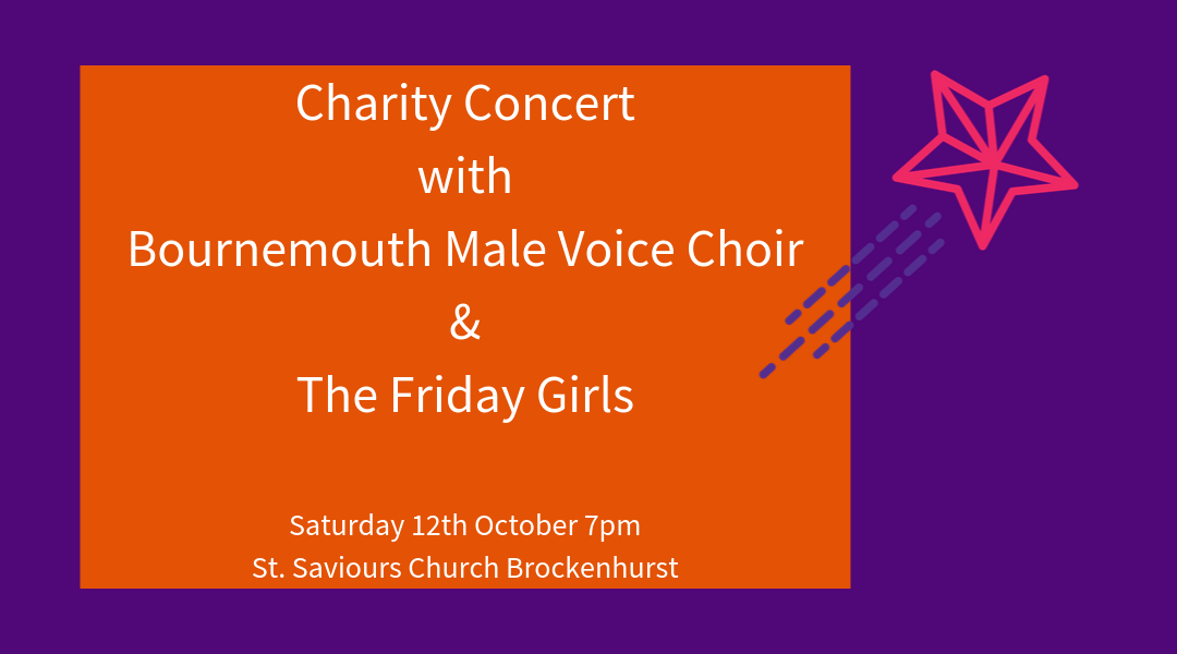 Charity Concert with Bournemouth Male Voice Choir & The Friday Girls