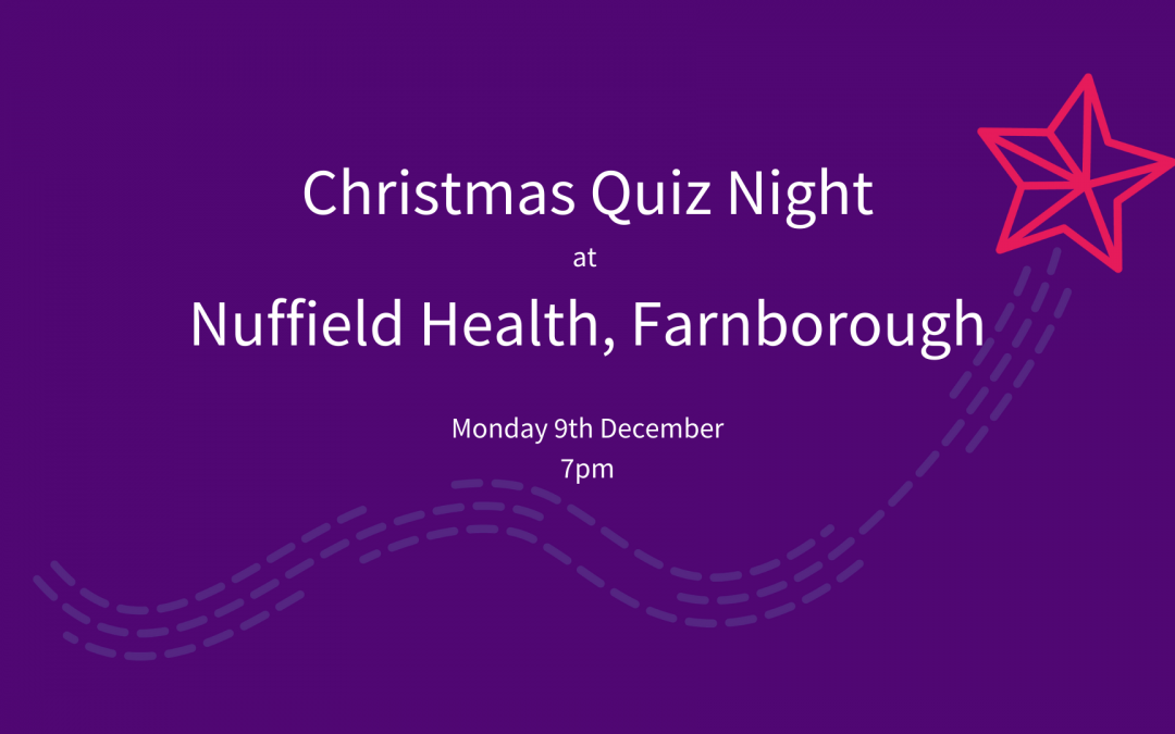 Christmas Quiz Night at Nuffield Health, Farnborough
