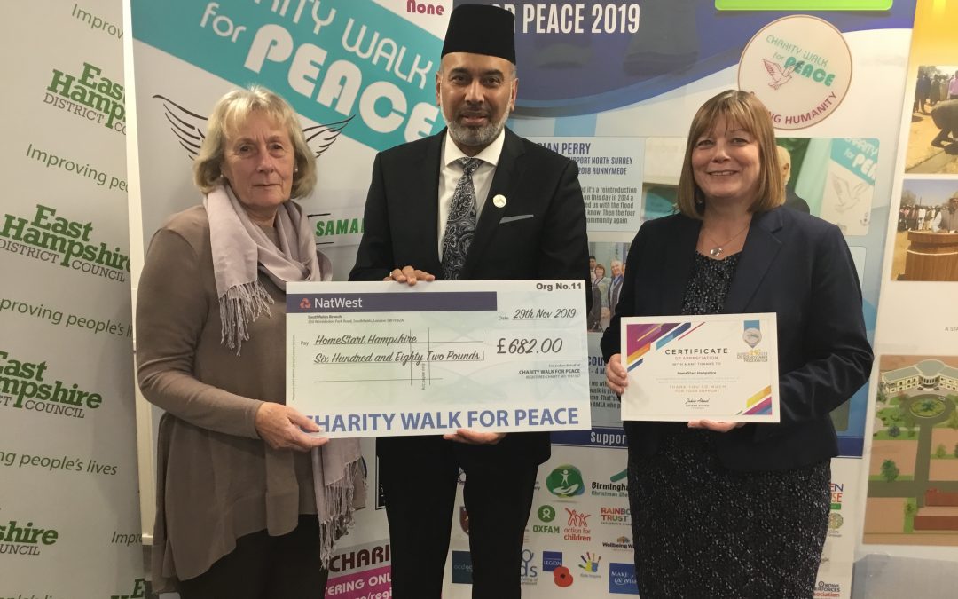 Charity Walk for Peace – thank you!
