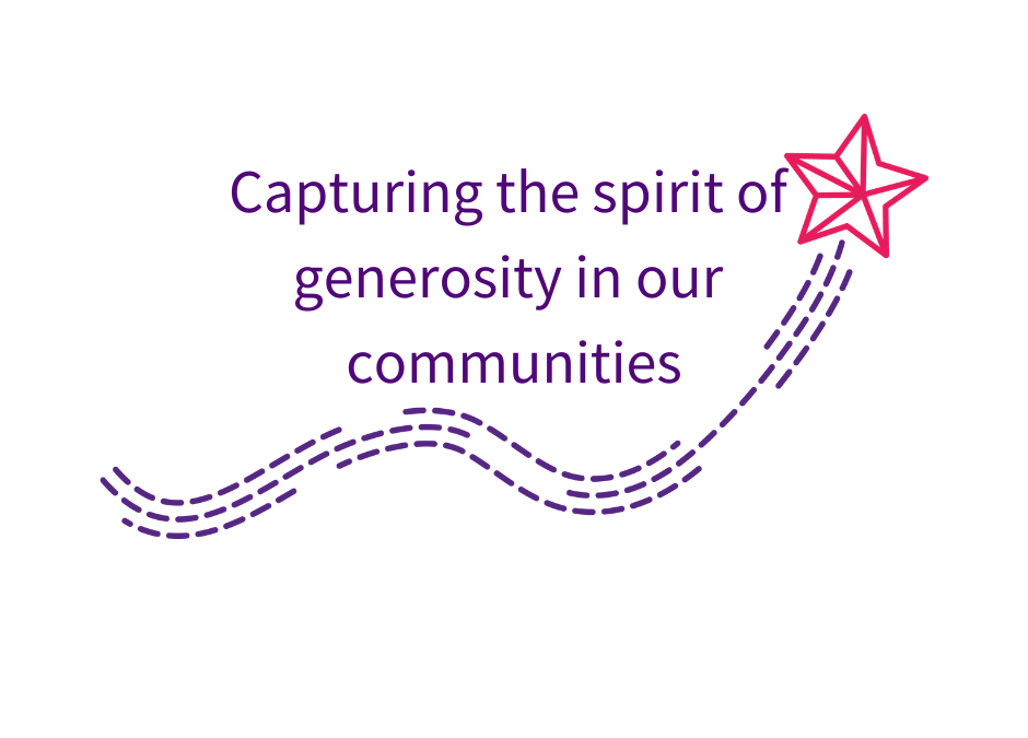 Capturing the spirit of generosity in our communities