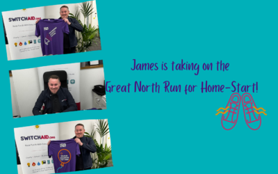 James is doing the Great North Run for Home-Start!